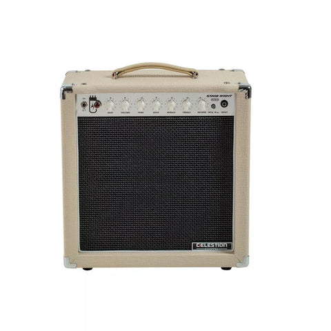 15-Watt 1×12 Guitar Combo Tube Amp with Celestion Speaker and Spring Reverb