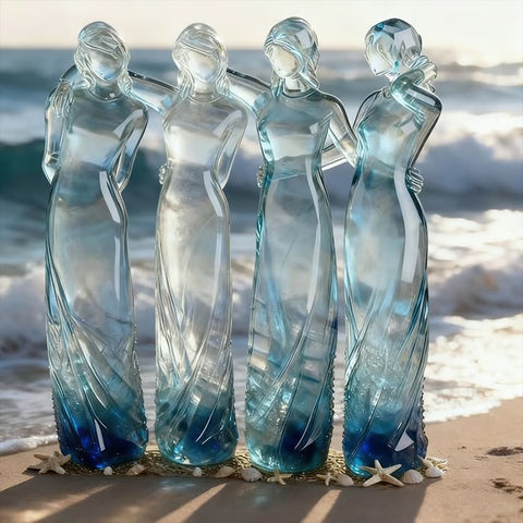 Sisters by My Side Celebrates Friendships Three Sisters Sculpture