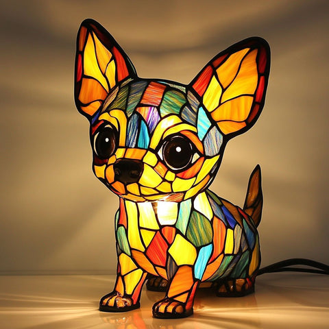 Border Collie Lamp