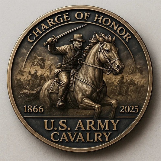 U.S. Army Cavalry “Charge of Honor” Commemorative Coin