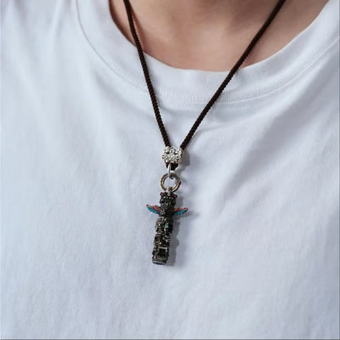 Mayan Totem Pendant