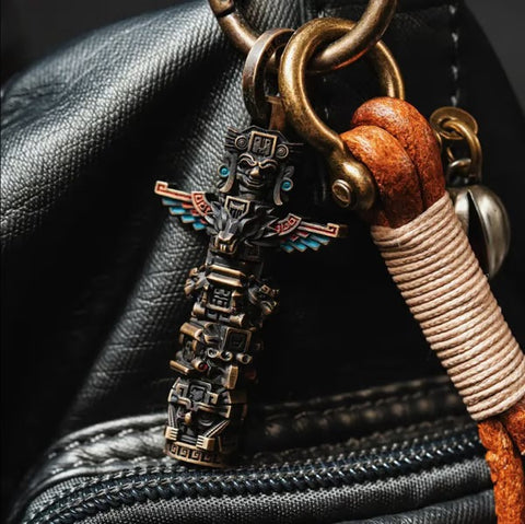 Mayan Totem Pendant