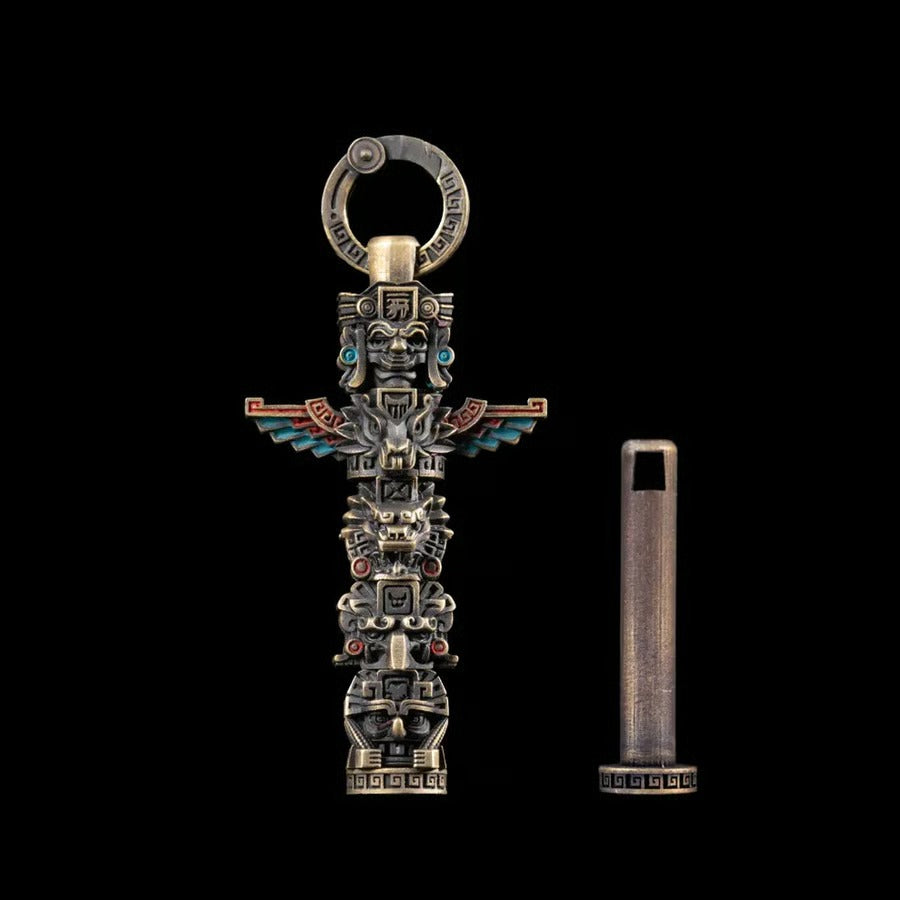 Mayan Totem Pendant