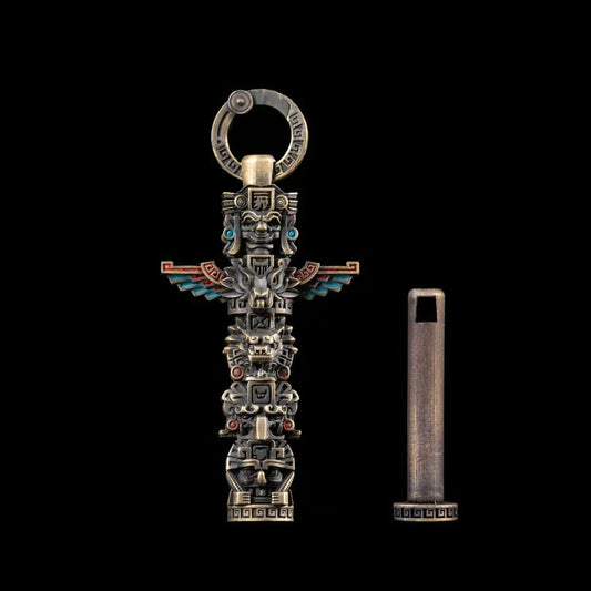 Mayan Totem Pendant