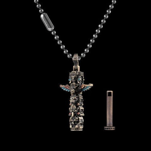 Mayan Totem Pendant