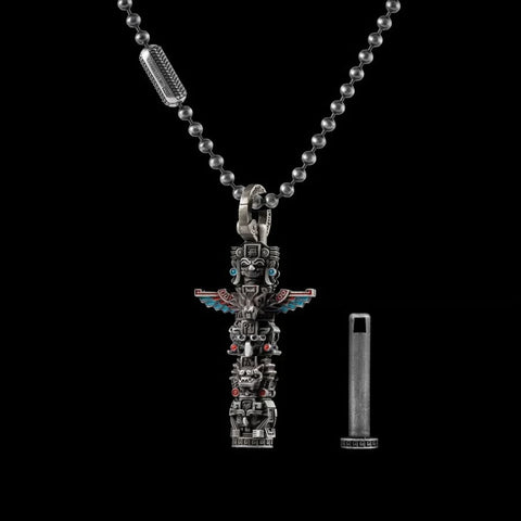 Mayan Totem Pendant