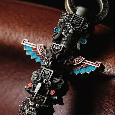 Mayan Totem Pendant