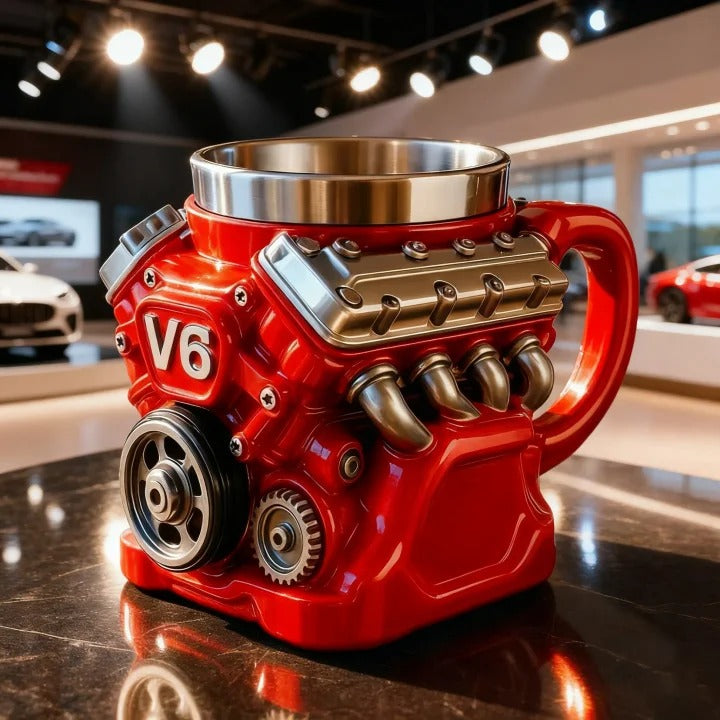 Retro Engine Coffee Mug