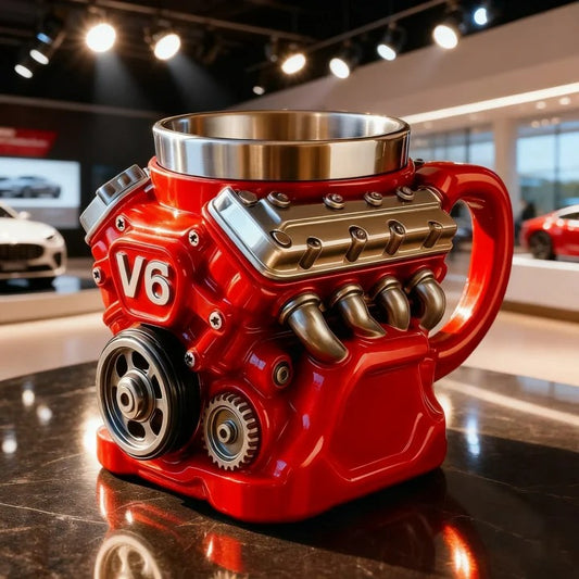 Retro Engine Coffee Mug