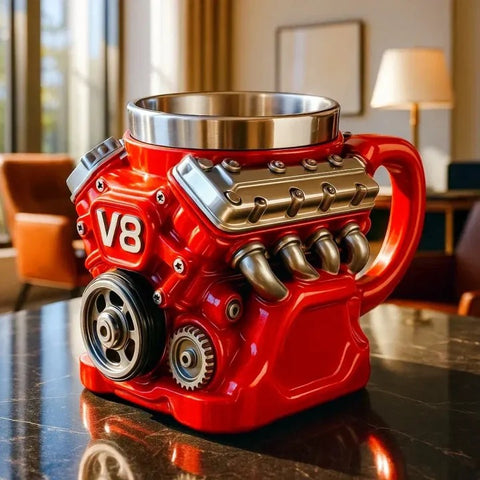Retro Engine Coffee Mug