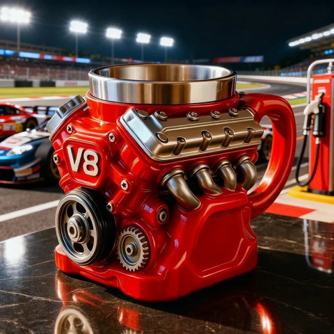 Retro Engine Coffee Mug