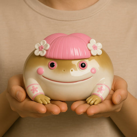 Lucky Charm Frog Family