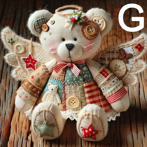 DIY Patchwork Animal Angel Kit