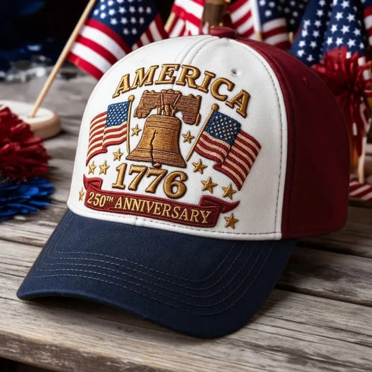 U.S. 250th Anniversary Liberty Bell Retro Washed Cap