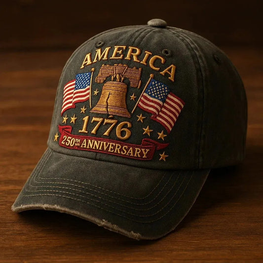 U.S. 250th Anniversary Liberty Bell Retro Washed Cap