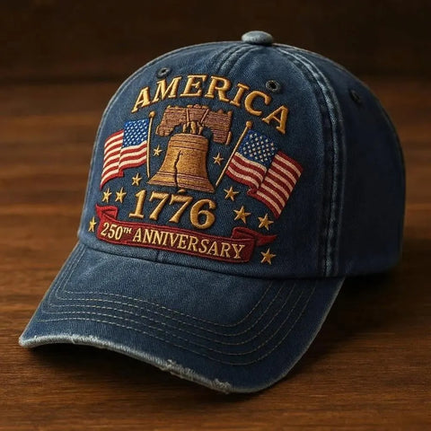U.S. 250th Anniversary Liberty Bell Retro Washed Cap
