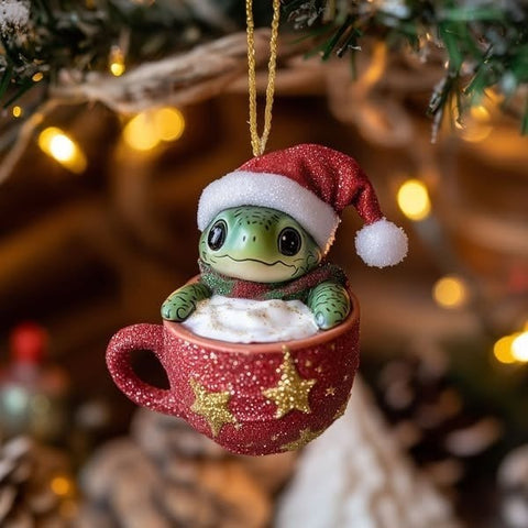 2026 Wildlife Wonders Collection Christmas Turtle Ornament