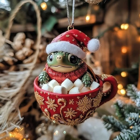 2026 Wildlife Wonders Collection Christmas Turtle Ornament