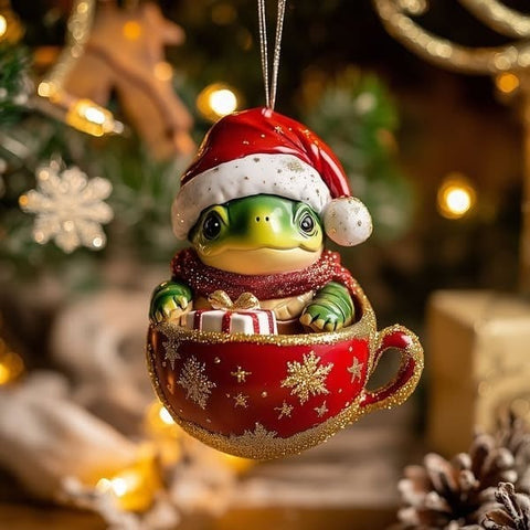 2026 Wildlife Wonders Collection Christmas Turtle Ornament