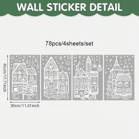 Christmas Village Stickers
