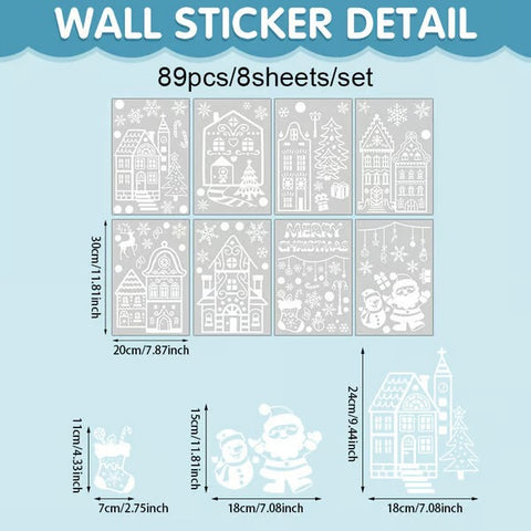 Christmas Village Stickers