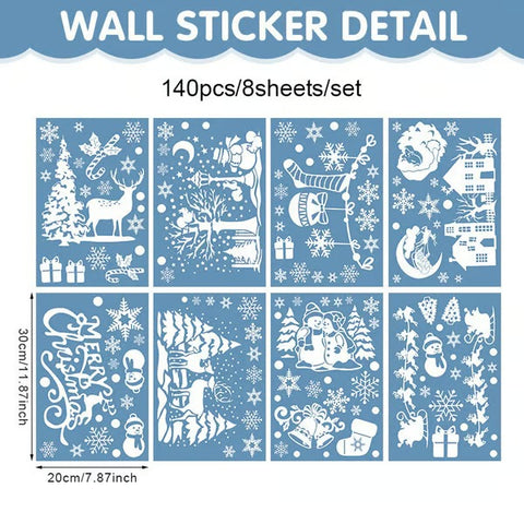 Christmas Village Stickers