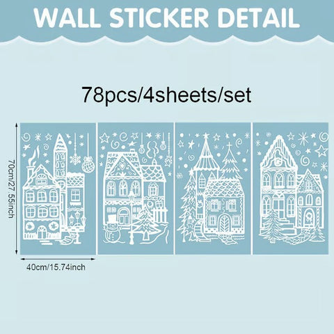 Christmas Village Stickers