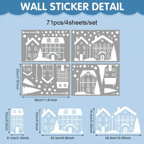 Christmas Village Stickers