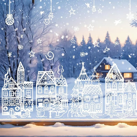Christmas Village Stickers