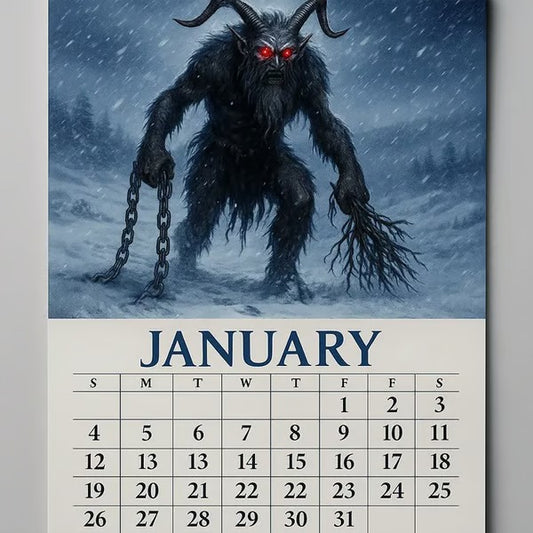 2026 Krampus Wall Calendar