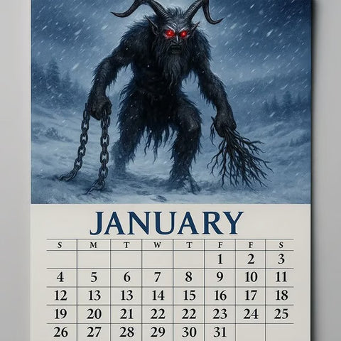 2026 Krampus Wall Calendar