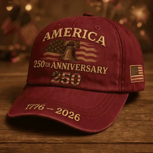 United States 250th Anniversary Red Cap