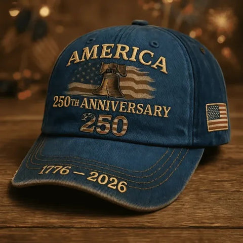 United States 250th Anniversary Red Cap