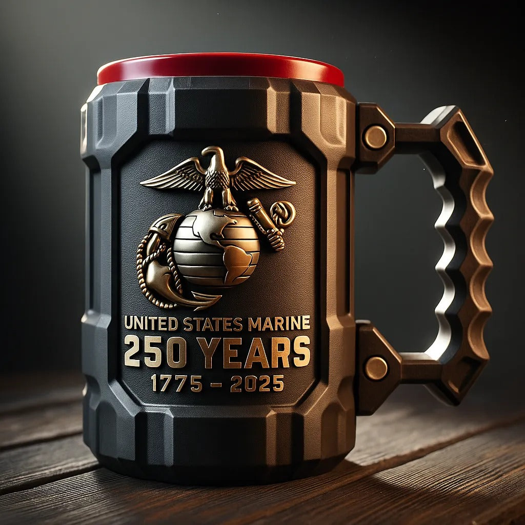 U.S. Marine 250 Years Commemorative Mug