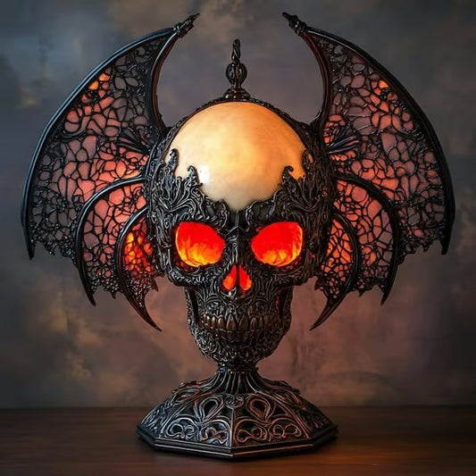 Gothic Skull Lamp – Where Darkness Meets Design