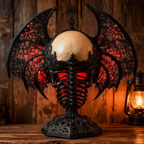 Gothic Skull Lamp – Where Darkness Meets Design