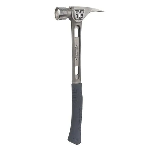 Stiletto TB3MC 15 oz Ti-Bone III Titanium Hammer with Milled Face Curved Handle