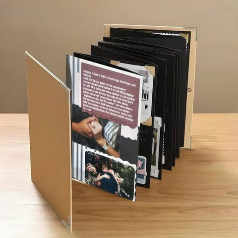 The Memory Keeper: 99+ Inch Accordion Scrapbook Album