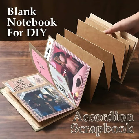The Memory Keeper: 99+ Inch Accordion Scrapbook Album