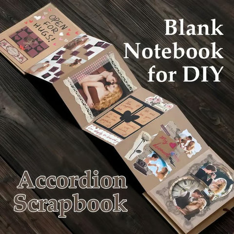 The Memory Keeper: 99+ Inch Accordion Scrapbook Album