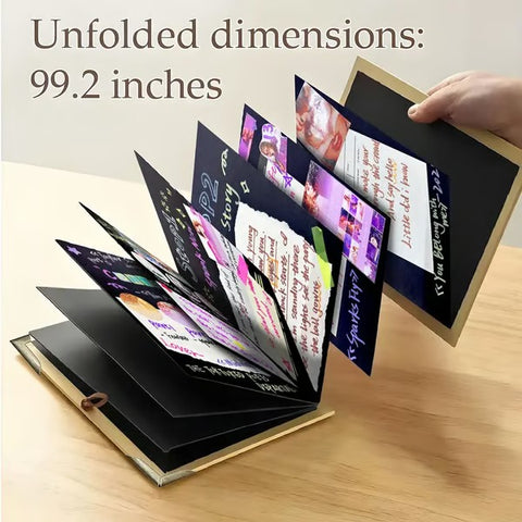 The Memory Keeper: 99+ Inch Accordion Scrapbook Album