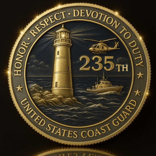 US Coast Guard 235th Anniversary Commemorative Coin