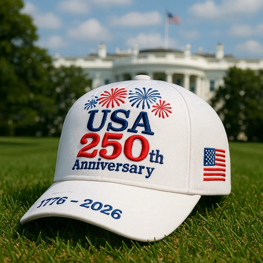 USA 250th Anniversary Commemorative Caps