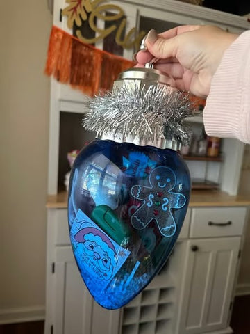 Jumbo Fillable Christmas Light Ornament