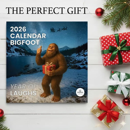 2026 Bigfoot Calendar: Ditch Boring Dates — Let the World’s Silliest Sasquatch Brighten Your Year