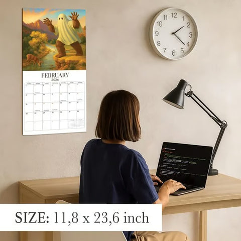 2026 Bigfoot Calendar: Ditch Boring Dates — Let the World’s Silliest Sasquatch Brighten Your Year
