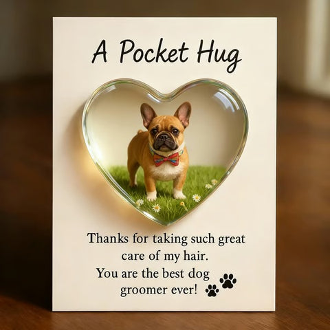 A Pocket Hug for Dog Groomers