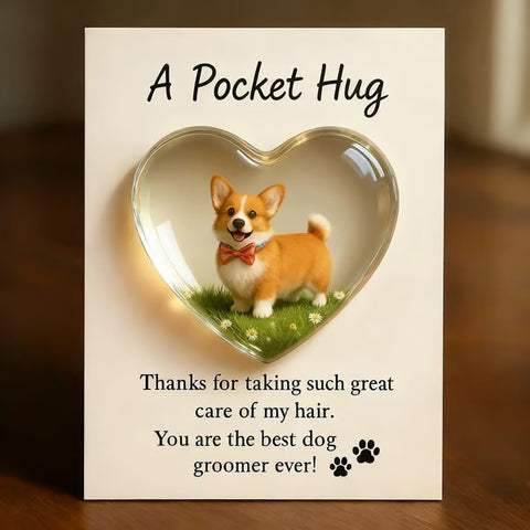A Pocket Hug for Dog Groomers