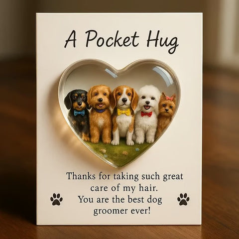 A Pocket Hug for Dog Groomers