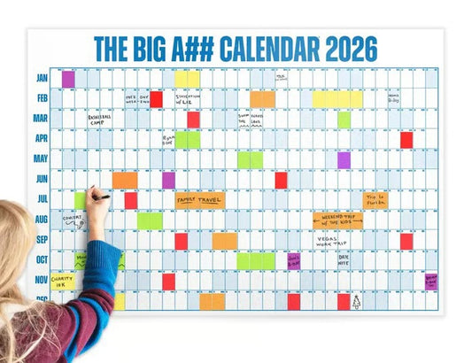 Jumbo Calendar 2026: Plan Your Most Incredible Year!